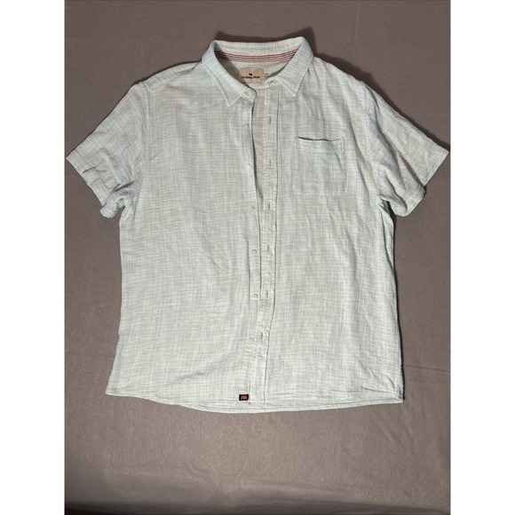 Normal Other - The Normal Brand Men's Green Light Weight Beach Shirt 100% Cotton Size XL